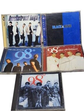 5pc CD Set - 98 Degrees, Backstreet Boys